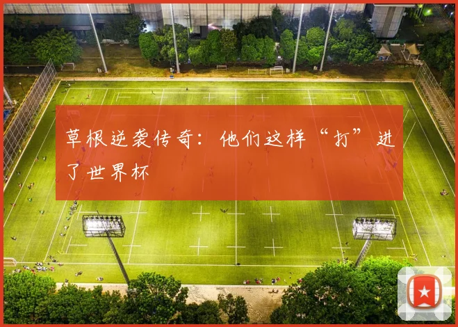 草根逆袭传奇：他们这样“打”进了世界杯