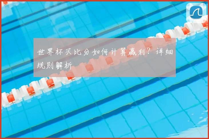 世界杯买比分如何计算赢利?详细规则解析